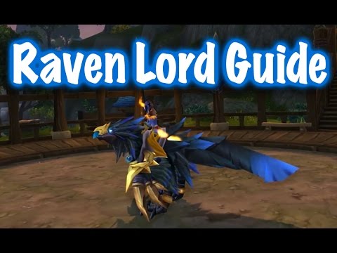 how to get raven lord mount